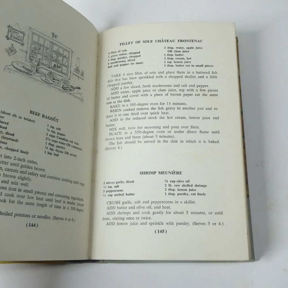 Helen Gougeon's Good Food Vintage 1958 Macmillan Canada Weekend Magazine Recipes